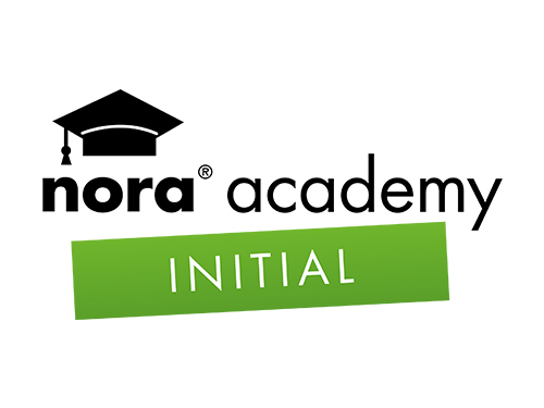 Logo nora academy initial