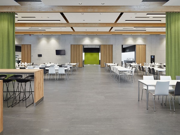 restaurant d'entreprise: ambiente calme