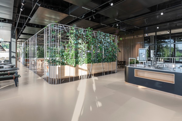 Restaurantbereich, OYM Spitzensportzentrum